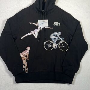88Rising rare concert release digital robots 88‎ Sorayama hoodie pullover Men M